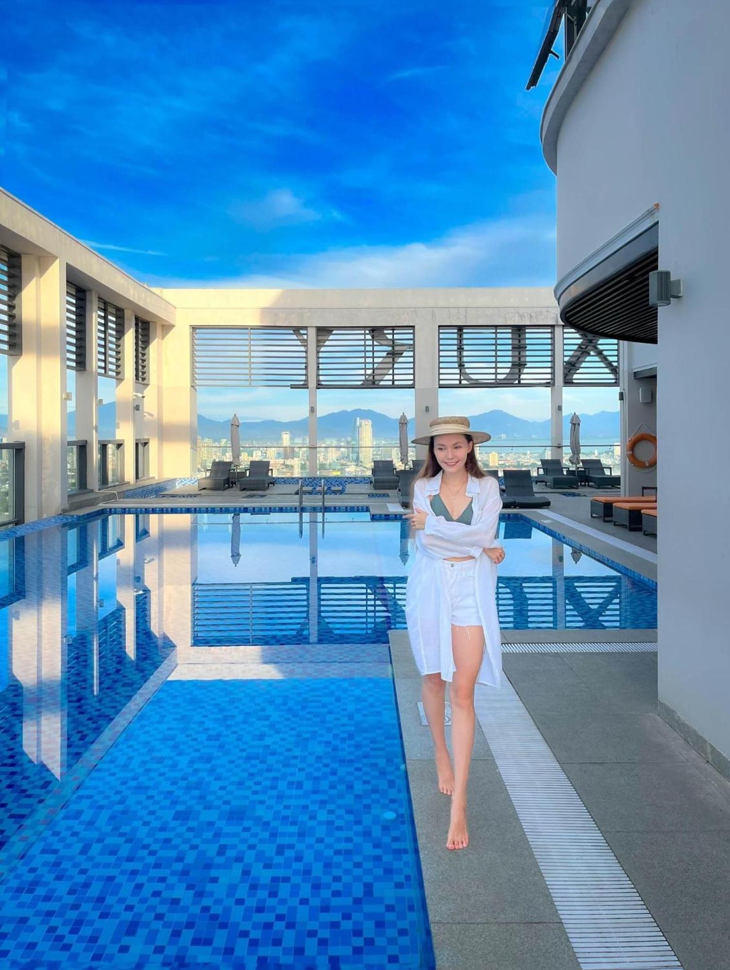 Luxury Apartment - Rooftop Swimming Pool - Beach Front - Hinata Apartment Da Nang Exterior foto